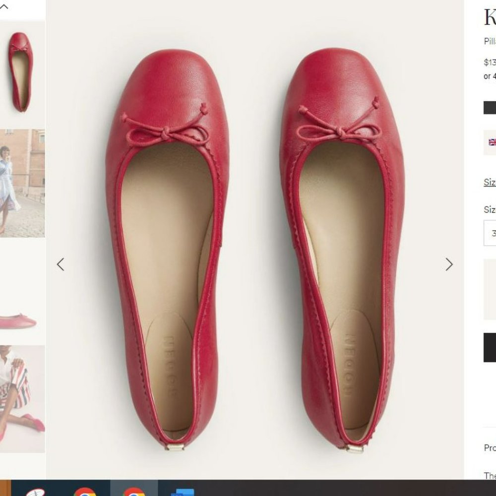 Boden Kitty Flexi Sole Ballet Flats